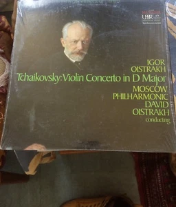 Igor OISTRAKH Tchaikovsky Violin Concerto In D Melodiya LP NM - Picture 1 of 3