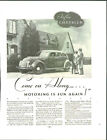 Come on Along Motoring is Fun Again ! Airflow Chrysler ad 1934