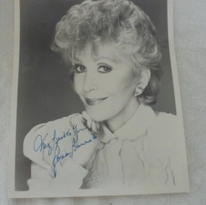 8 X 10 B & W PHOTO RONA BARRETT, NOV. 1987 , FROM PERSONAL COLLECTION, SIGNED - Picture 1 of 3
