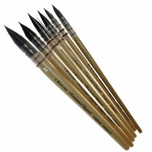 Pro Arte Series RSQ squirrel mops brushes single watercolour brush Artist - Picture 1 of 7