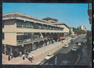 Cartolina Porto Sant'Elpidio Ascoli Piceno Via Umberto I ANIMATA AUTO MC76 - Picture 1 of 1