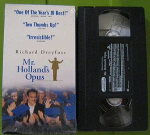 MR. HOLLAND'S OPUS VHS VIDEO RATED PG 13 STARRING RICHARD DREYFUSS 143 MINUTES - Picture 1 of 2