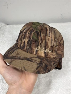 Vintage Cabela's Hunting Hiking Outdoor CAMO Hat Cap Ear Flap XL MADE IN USA - Image 1 of 4