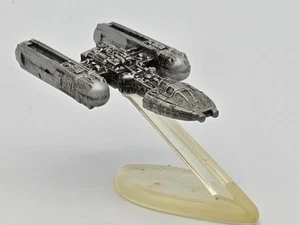 Galoob Collectors Star Wars Micro Machines Y-Wing Fighter & Stand - Picture 1 of 2