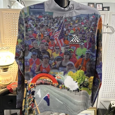 海军陆战队马拉松,“The Shirt”模拟颈部 | Med 男女皆宜 — 第 1/4 张图片