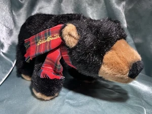 Peluche Steiff Eddie Bauer 2009 orso nero / nuovo con etichetta / spedizione gratuita - Foto 1 di 10