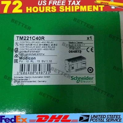 One  TM221C40R PLC Module    In Box US Free TAX - Image 1 of 2