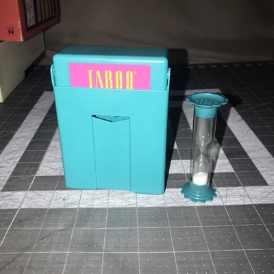 1989 Taboo Board Game Replacement timer card holder Parts Only - Image 1 of 2