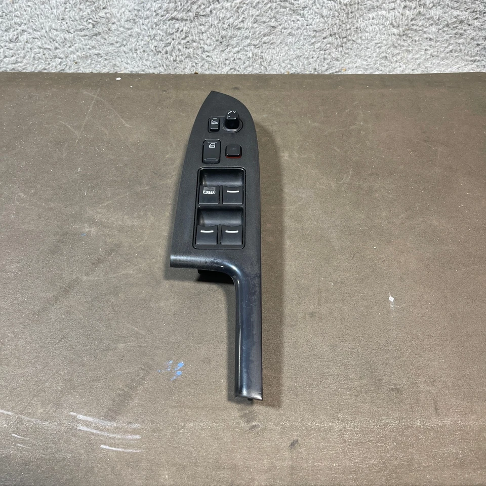 Honda Accord Acura TSX 2003-2007 conductor maestro ventana eléctrica interruptor bisel carbono Foto 1 de 4
