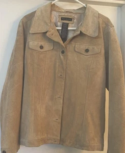 Camisa chaqueta para mujer For Joseph 100 % cuero gamuza abotonada talla XL - Imagen 1 de 15