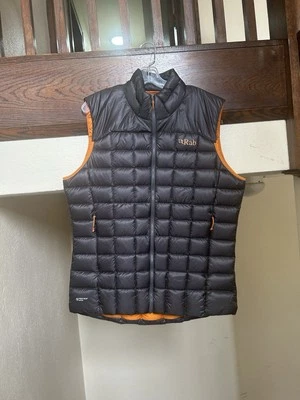 Chaleco de plumón Rab Mythic grande para hombre Foto 1 de 4