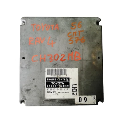 CENTRALINA MOTORE TOYOTA RAV 4 II 00-06 2.0 Tdi D-4D DENSO 89661-42B50 - Immagine 1 di 3