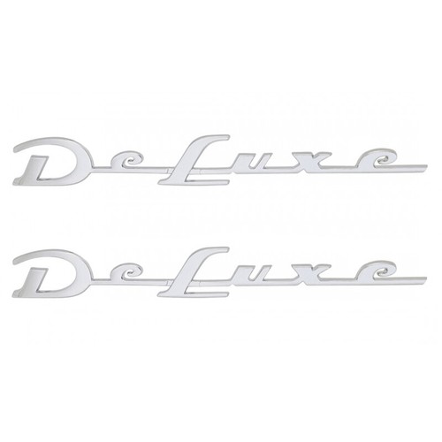 1952 Chevrolet Full Size Pass Car Quarter Panel Script Emblems #52C ...