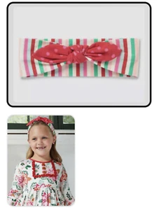 Girls Matilda Jane Wonderment Berry Fun Headband NWT Candy Striped - Picture 1 of 2