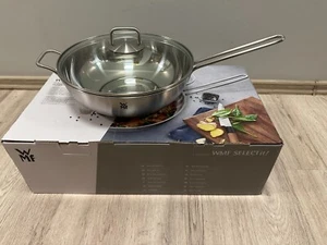 WMF SELECT it! WOK Cooking pan with Glass Lid Oven Safe - Picture 1 of 5