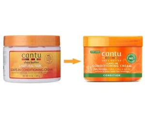 Cantu Shea Butter Leave-In Conditioning Cream for Natural Hair 340 g - Picture 1 of 1