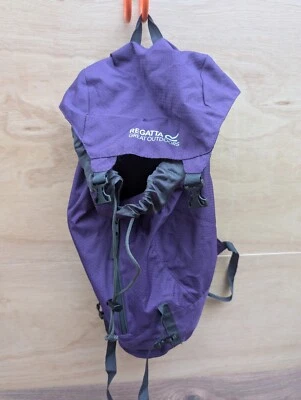 Mochila deportiva Regatta púrpura con cordón - Bolsa de gimnasio ligera Foto 1 de 4