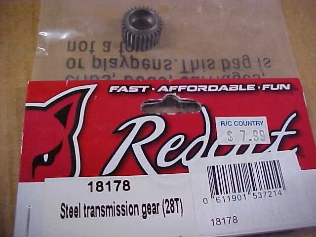 REDCAT RACING TRANSMISSION PART = 18178 = STEEL TRANSMISSION GEAR, 28T - Image 1 of 1