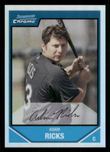 2007 Bowman Chrome Prospects Refractors #BC143 Adam Ricks /500 - Picture 1 of 2
