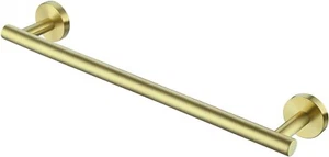 24 in Brushed GOLD Towel Bar for Bathroom Kitchen Towel Holder, Wall Mounted - Picture 1 of 7