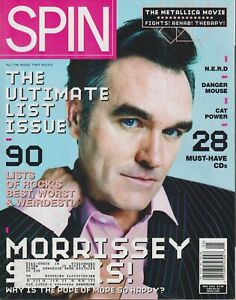 Spin Magazine: May 2004 - Morrissey - N.E.R.D. - Cat Power - 112 pages