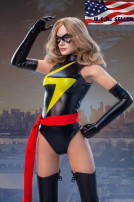 1/6 Lady Captain Marvel 12" Female Action Figure Full Set CC003 ❶USA IN STOCK❶ - Image 1 of 4