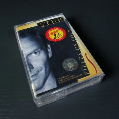 Sting - Fields of Gold The Best of 黄金十年精选辑 CHINA Import Cassette Tape #0905* - Image 1 of 4