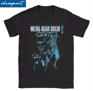 Metal Gear Solid 80's 90's Retro Videogame Style T-shirt Free Postage - Picture 1 of 4