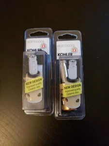 Juego de 1/4 vueltas de válvula de cerámica Kohler de una pieza caliente RGP330002 y frío RGP330004 - Imagen 1 de 3