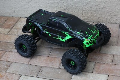Custom Body Muddy Green for V1  Traxxas Maxx 1/10 Shell Cover eMaxx - Image 1 of 4