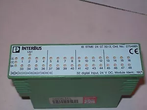 PHEONIX INTERBUS IB STME 24 DI 32/2 n. 2754985 MODULO INGRESSO DIGITALE P928 - Foto 1 di 6
