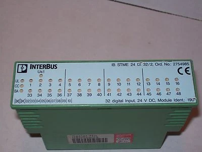 PHEONIX INTERBUS IB STME 24 DI 32/2 Nº 2754985 MÓDULO DE ENTRADA DIGITAL P928 Foto 1 de 4