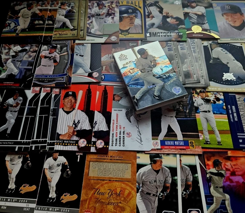 HIDEKI MATSUI YOU PICK SEE EVERY CARD ROOKIES HIGH GRADE CARDS N.Y YANKEES - Image 1 of 1