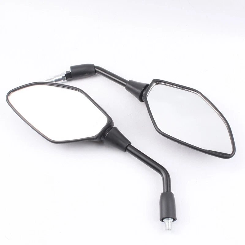 Espejo Retrovisor Lateral Para Moto - Compatible Con Yamaha Xmax 300/400/125/250 (2017-2019) Y YZF R3/R25 (2015-2019), Negro, ABS