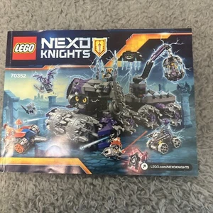 Lego NEXO KNIGHTS Set 70352 Instruction Booklet Manual ONLY - Picture 1 of 3