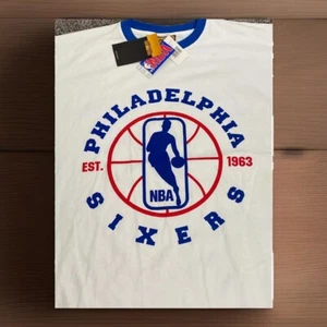G-lll by Carl Banks XXL TALL Philadelphia 76ers NEW RINGER TEE SHIRT *READ - Picture 1 of 10