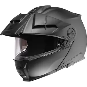 Schuberth Motorrad Helm E2 Solid Größe 57 (M) Enduro Klapphelm schwarz matt - Bild 1 von 6