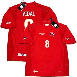 2010 Chile Home Jersey #8 Arthuro Vidal Small (fits Like Medium) Brooks kit - Picture 1 of 24
