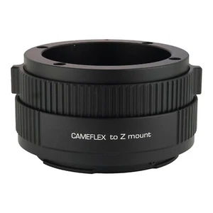 XPIMAGE Lens Mount Adapter Kinoptik Cameflex to Nikon Z System Camera Z5 Z6 Z7 - Picture 1 of 6