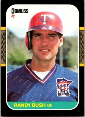 1987 Donruss - Randy Bush #441 - Image 1 of 2