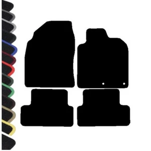 Fits Nissan Qashqai 2006-2013 Black Tailored Car Mats COLOURED BINDING - Picture 1 of 16