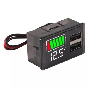 DC8 30V LED Voltmeter perfekt für Golfcarts Autos Wohnmobile Boote & Heimwerkerprojekte - Bild 1 von 8