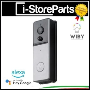 VIDEOCITOFONO WIRELESS WIFI SMART CAMPANELLO INTELLIGENTE Full hd ALEXA GOOGLE - Imagen 1 de 1
