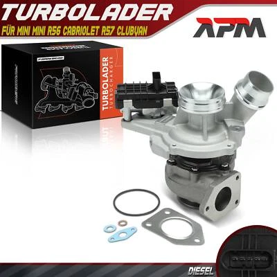Turbolader für MINI Mini R56 Cabriolet R57 Clubvan R55 Countryman R60 Paceman - Bild 1 von 4