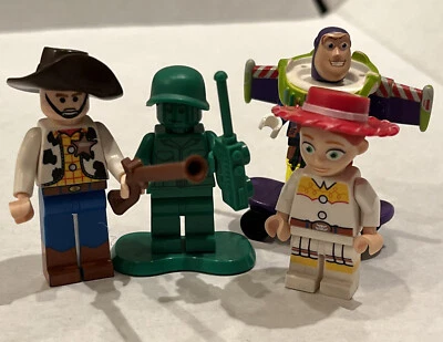 LEGO 7595 Toy Story Lote de Hombres del Ejército Woody Jessie Buzz Lote Mixto Minifigura Sin usar, en caja Foto 1 de 4