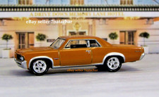 1964 64 Pontiac GTO V8 Tri-Power Goat Muscle Hot Mag Wheels 1/64 Scale  D