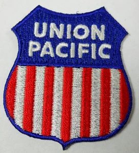 Parche insignia logotipo tren Union Pacific Railroad vintage - Imagen 1 de 2