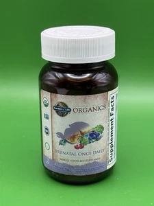 Garden of Life MyKind Organics Prenatal Multi 30 Vegan Tablets Exp 10/27 - Picture 1 of 4