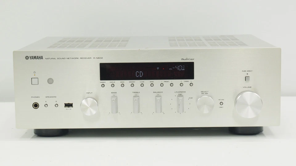 R‑N602 Yamaha Network Hi‑Fi Receiver WiFi Bluetooth MusicCast High ResFromJapan - Image 1 of 4
