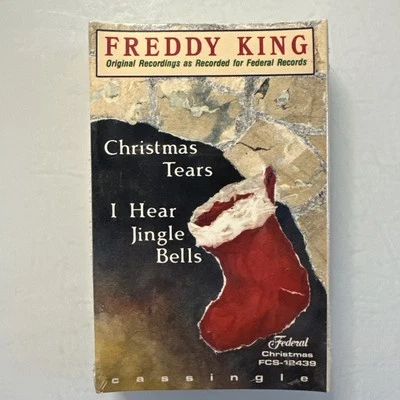 Freddy King Christmas Tears / I Hear Jingle Bells (Cassette) Single New Sealed - Image 1 of 2